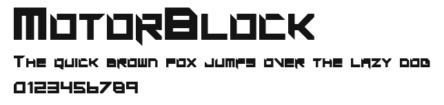 MotorBlock Preview