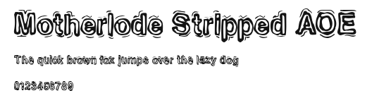 Motherlode Stripped AOE Preview