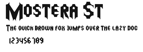 Mostera St Preview