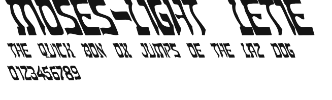 Moses-Light Leftie Preview