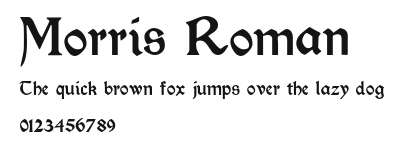 Morris Roman Preview