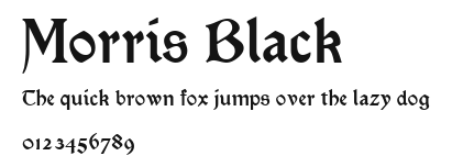 Morris Black Preview