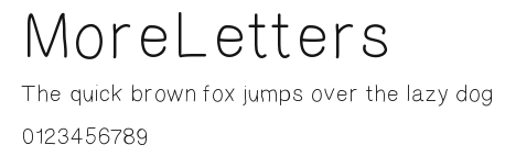 MoreLetters.ttf