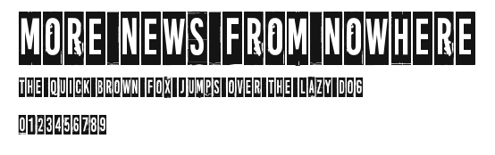 More news from nowhere.ttf