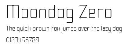Moondog Zero Preview