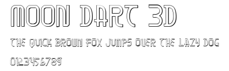 Moon Dart 3D Preview