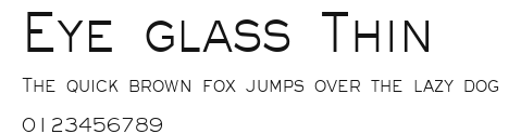 Eye glass Thin Preview