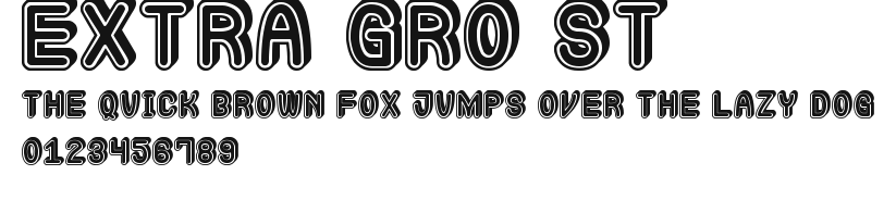 Extra Gro St Preview