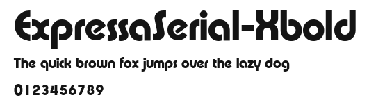 ExpressaSerial-Xbold Preview