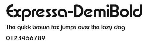 Expressa-DemiBold Preview