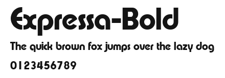 Expressa-Bold Preview