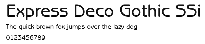 Express Deco Gothic SSi Preview