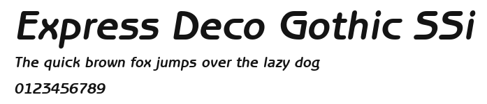 Express Deco Gothic SSi Preview