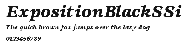 ExpositionBlackSSi Preview