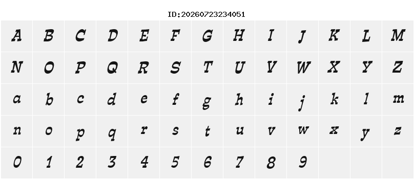 Character Map