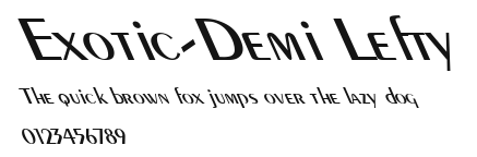 Exotic-Demi Lefty Preview