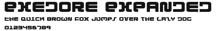 Exedore Expanded Preview