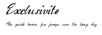 Exclusivite Preview