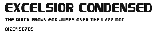 Excelsior Condensed Preview