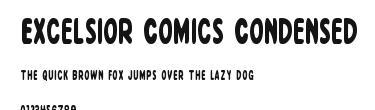 Excelsior Comics Condensed Preview