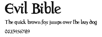 Evil Bible Preview