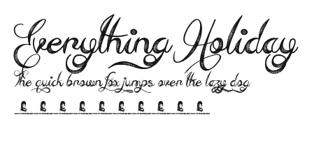 Everything Holiday Preview