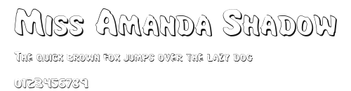 Miss Amanda Shadow Preview