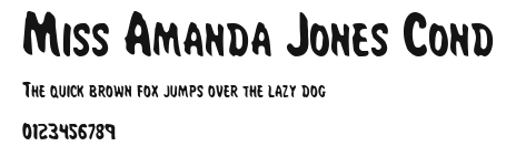 Miss Amanda Jones Cond Preview