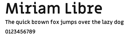 Miriam Libre Preview