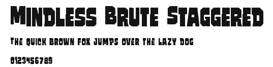 Mindless Brute Staggered Preview