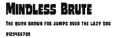 Mindless Brute Preview