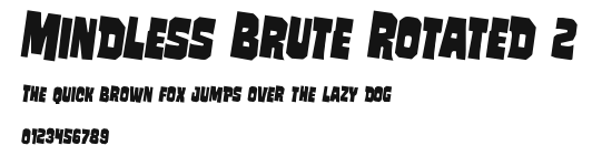 Mindless Brute Rotated 2 Preview