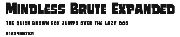 Mindless Brute Expanded Preview