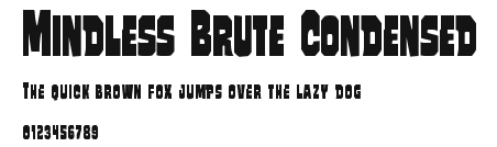 Mindless Brute Condensed Preview