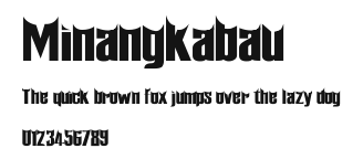 Minangkabau Preview