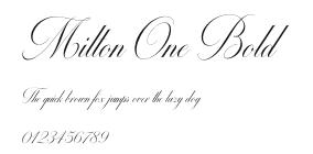 Milton One Bold Preview