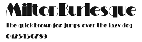 MiltonBurlesque Preview