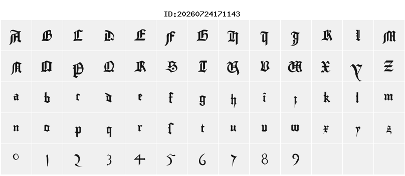 Character Map