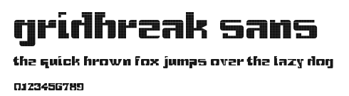 gridbreak sans Preview