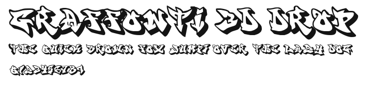 graffonti.3d.drop Preview