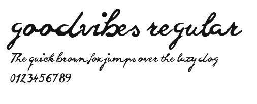 goodvibes regular Preview