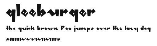 gleeburger Preview