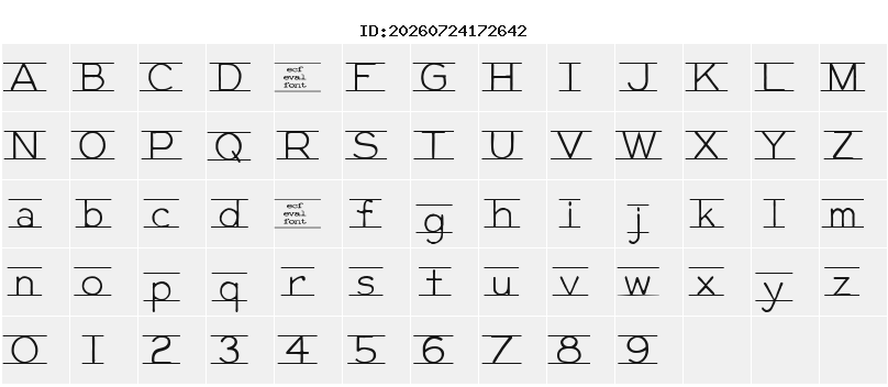 Character Map