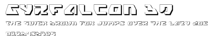 Gyrfalcon 3D Preview