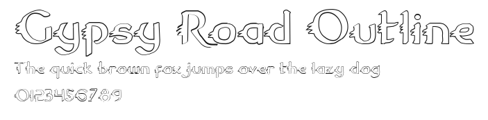 Gypsy Road Outline Preview