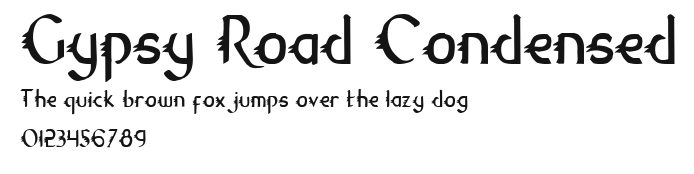 Gypsy Road Condensed Preview