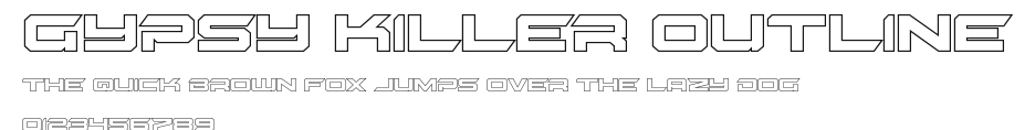 Gypsy Killer Outline Preview
