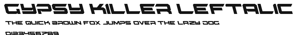 Gypsy Killer Leftalic Preview