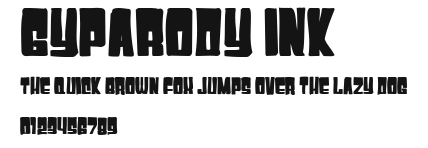 Gyparody Ink Preview