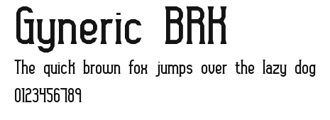 Gyneric BRK Preview